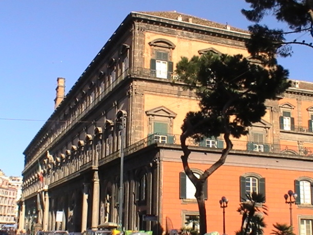 Palazzo Reale facing Piazza Plebiscito in Naples, is home to art exhibitions, concerts of classic music and noteworthy political events.